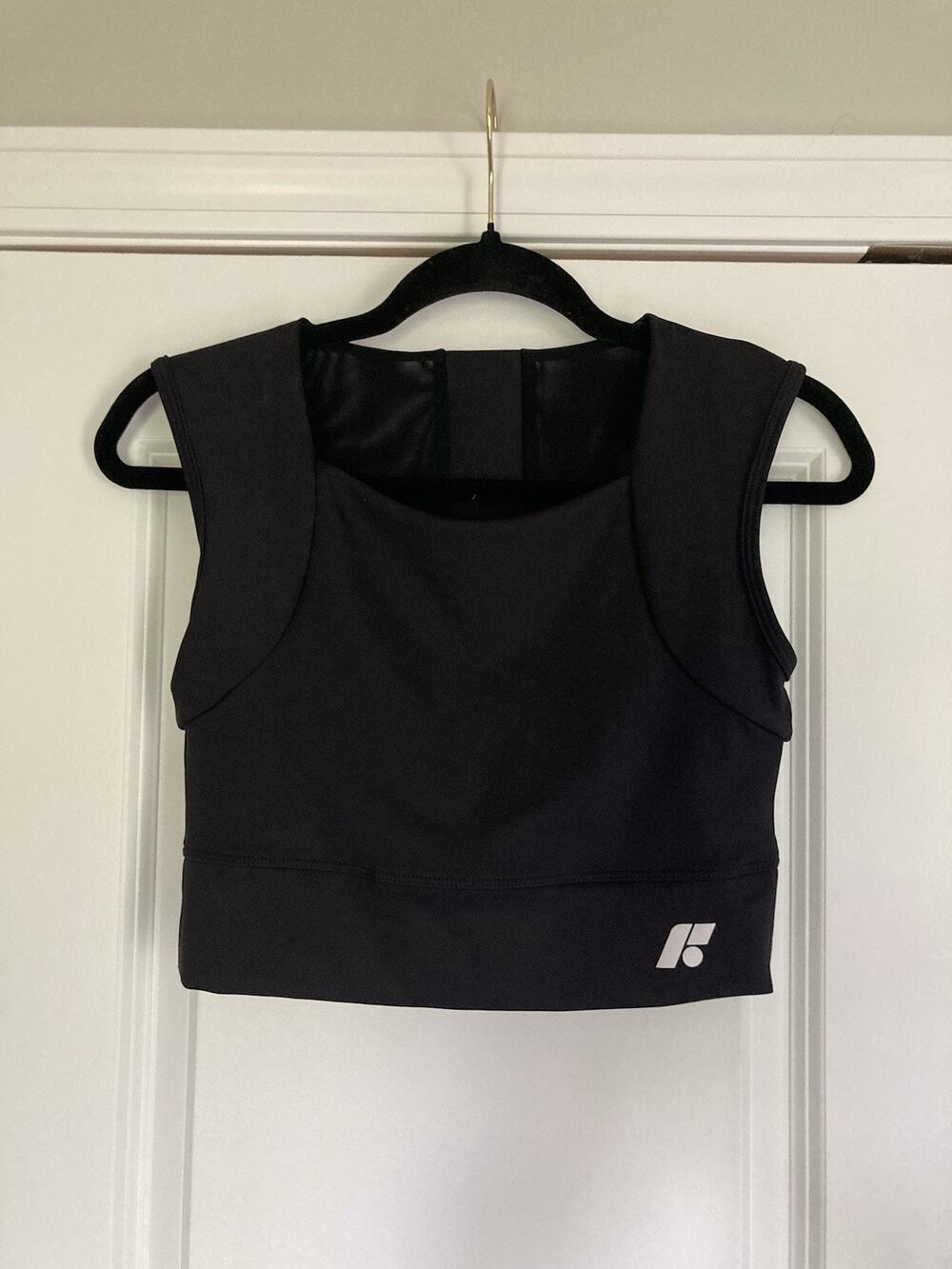 FORME Power Bra Black Posture Correcting Sports Bra Mesh Women’s Large Support - Picture 1 of 6